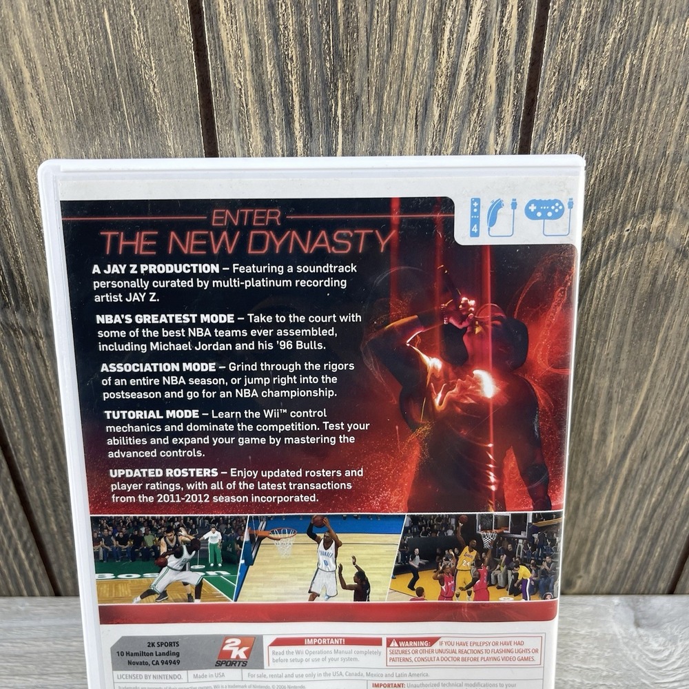 NBA 2K13 (Nintendo Wii, 2013) Complete With Manual Tested - Picture 15 of 16